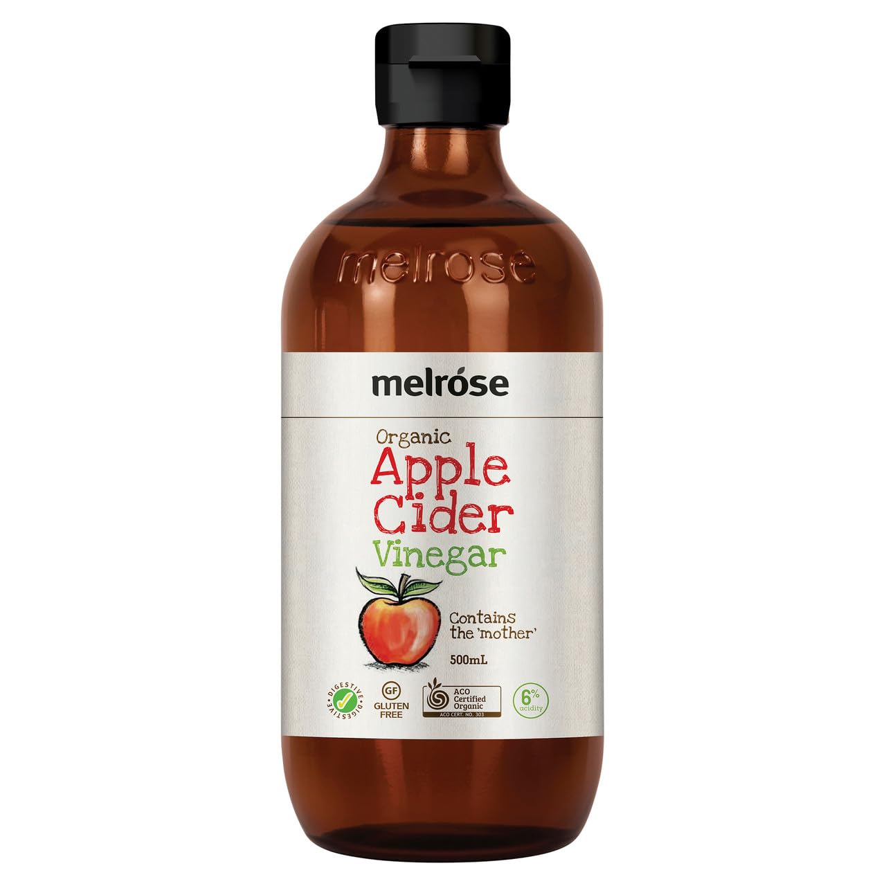 Melrose Organic Apple Cider Vinegar 500 ml