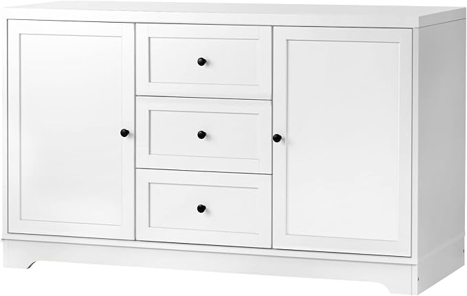 Oikiture Buffet Sideboard Cabinet Storage Cupboard