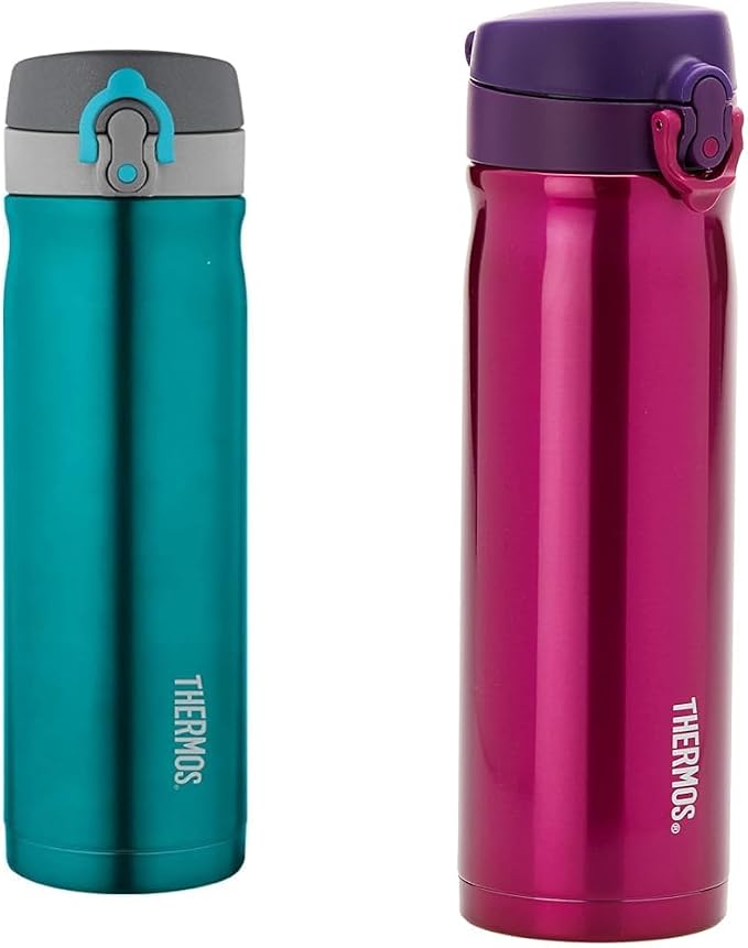 Thermos Stainless Steel Vacuum Insulated Drink Bottle 470ml - Pink