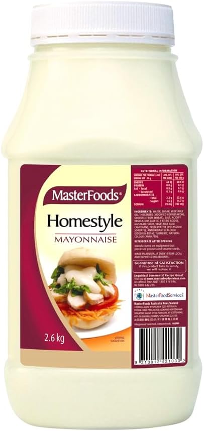 Masterfoods Homestyle Mayonnaise 2.6kg