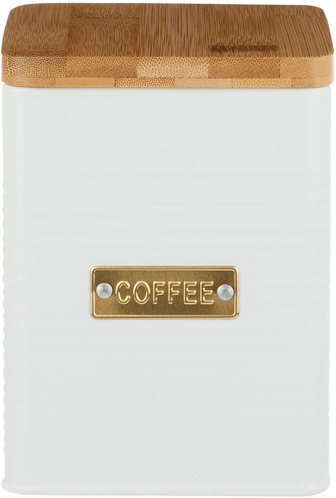 Typhoon Otto Square Coffee Storage 1.6L White