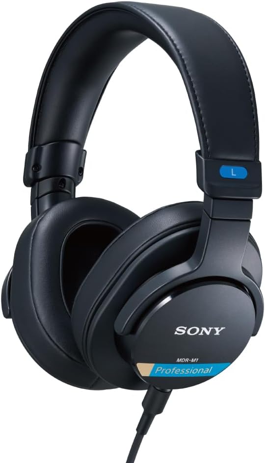Sony MDR-M1 Closed Back Studio Monitor Headphones