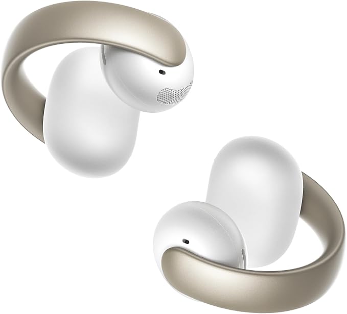 Anker Soundcore AeroClip Open Ear Clip On True Wireless Earbuds (White)