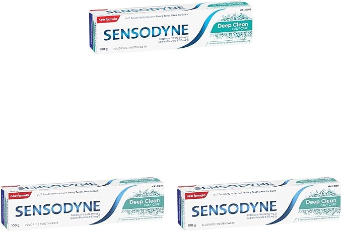 Sensodyne Deep Clean Sensitive Toothpaste 110g