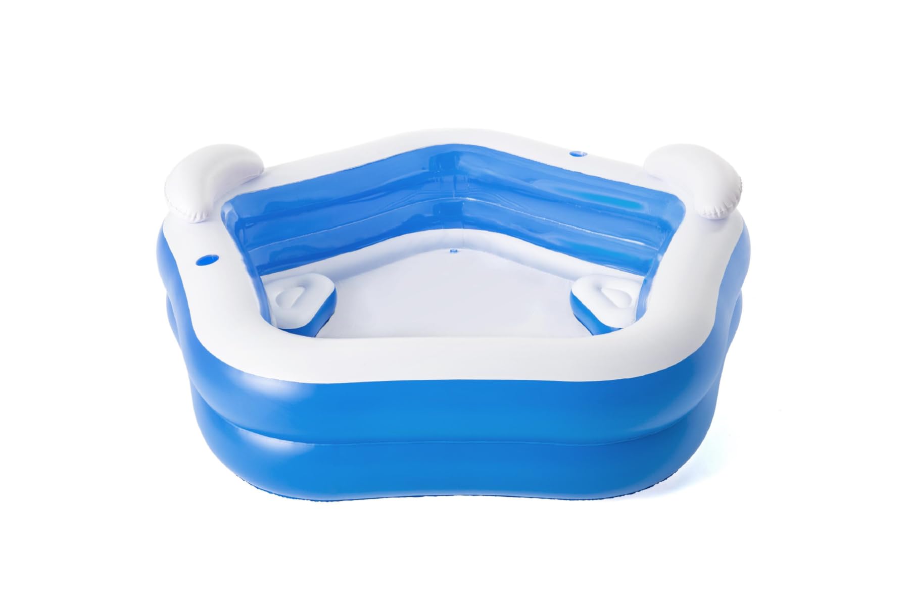 Bestway Inflatable Pentagon Shaped Pool Fitted With Headrests & Seats 575L