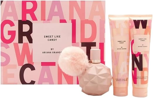 Ariana Grande Sweet Like Candy 3pc Set - Eau De Parfum & Body Lotion & Shower Gel 100ml
