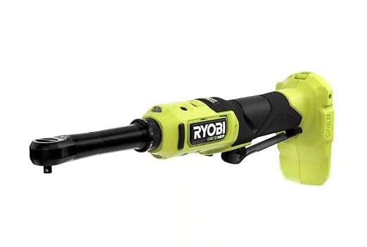 Ryobi - One+ HP 18V Brushless Cordless 3/8 in. Extended Reach Ratchet (Tool Only) - PBLRC25B
