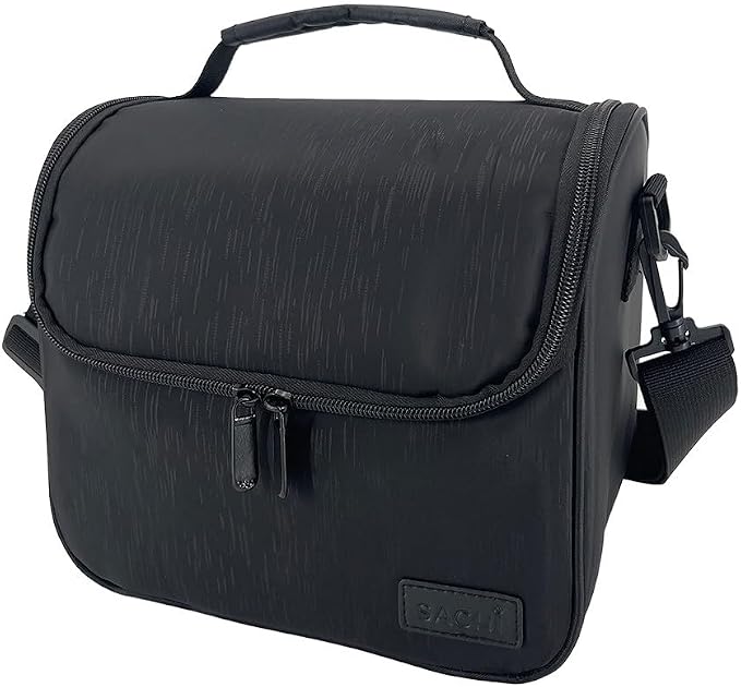 Sachi Lunch-All Insulated Lunch Bag Black