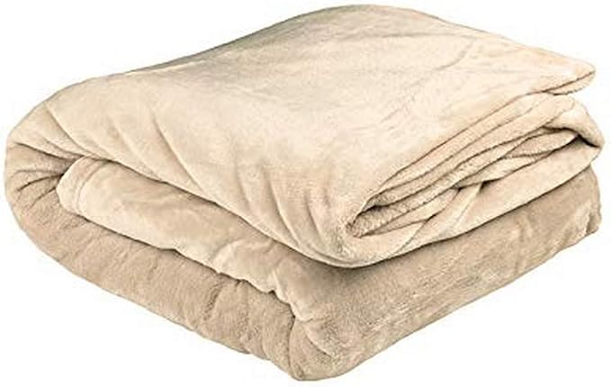 Bambury Ultraplush Blanket - Linen - Queen