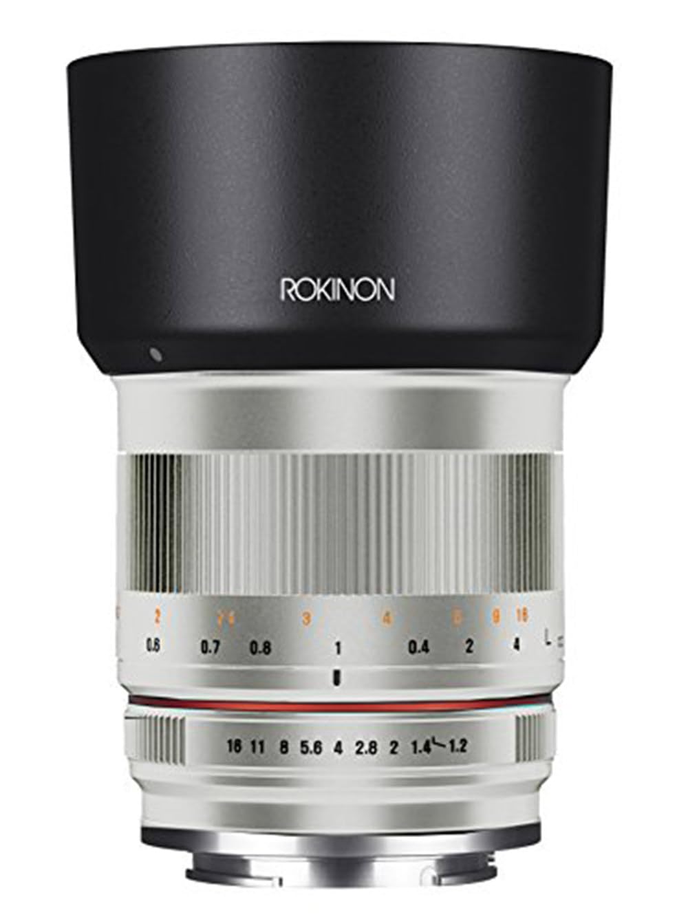 Rokinon 50mm f/1.2 Lens For Micro Four Thirds Silver, Wedding, Prime es, Only, Medium Telephoto, Focus Manual, f/2.8 or