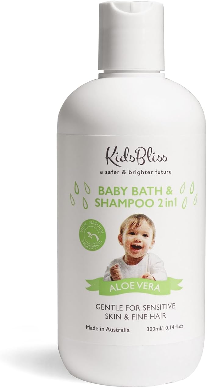 Kids Bliss Baby Bath & Shampoo 2in1 Aloe Vera 500ml