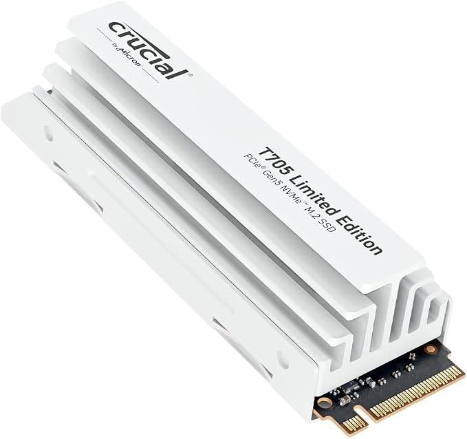 Crucial T705 Pcie Gen5 NVMe M.2 SSD - 2TB