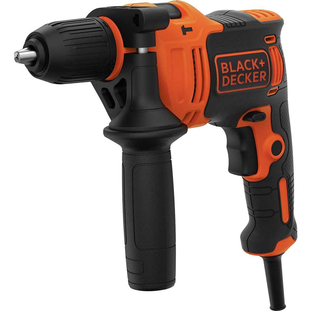Black & Decker Beh710k-qs Hammer Drill 710W Black