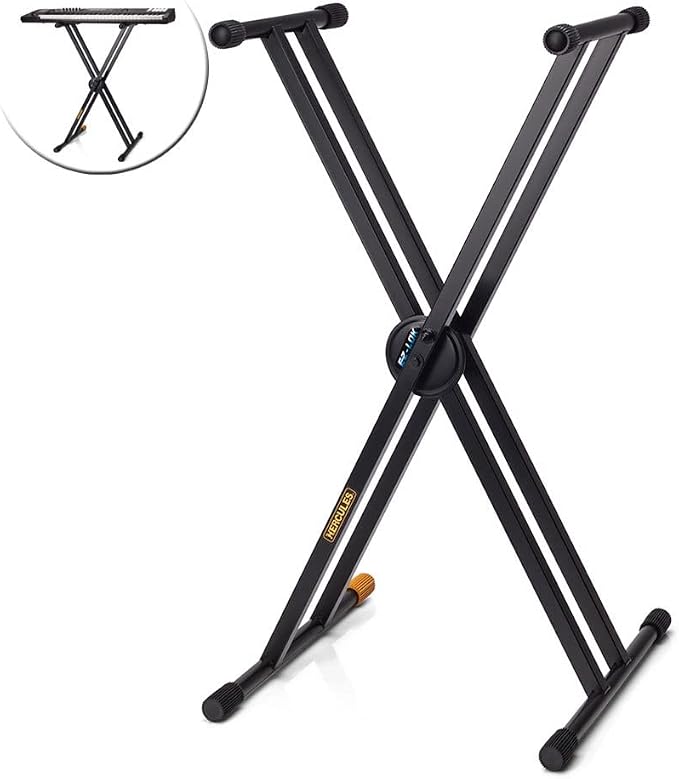 Hercules KS120B EZ-LOK Double-X Keyboard Stand