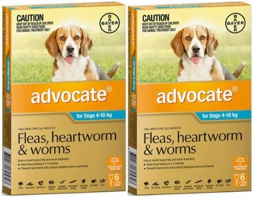Advocate for Dogs, Medium, Pack of 12, Blue, 4-10kg
