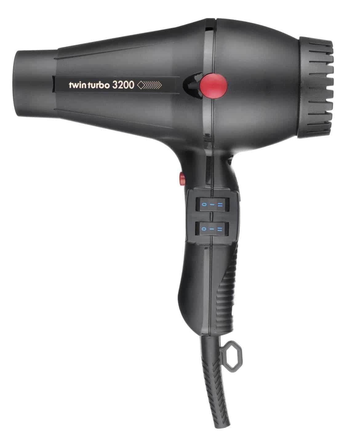 Twin Turbo 3200 Ionic & Ceramic Dryer - Black