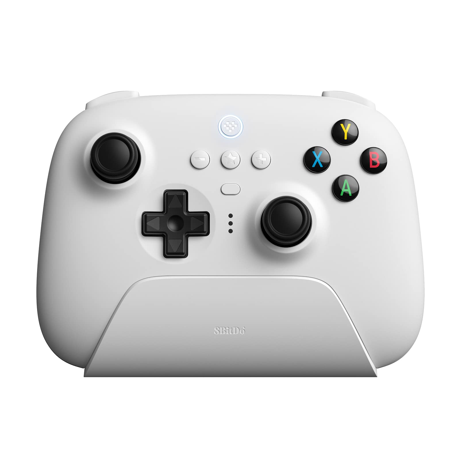 8BitDo Ultimate Wireless Controller With Charging Dock (White)