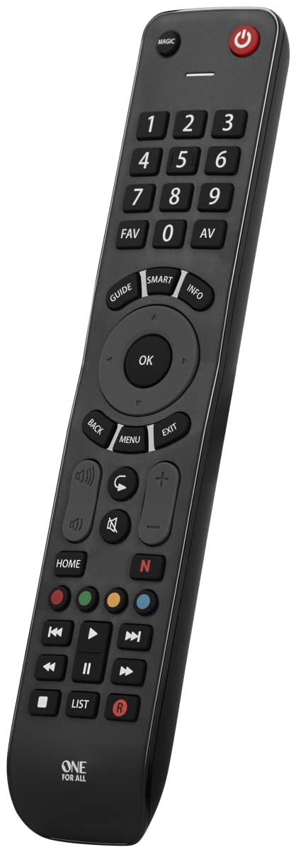 One for All URC7115 Evolve Universal Remote Control for TV
