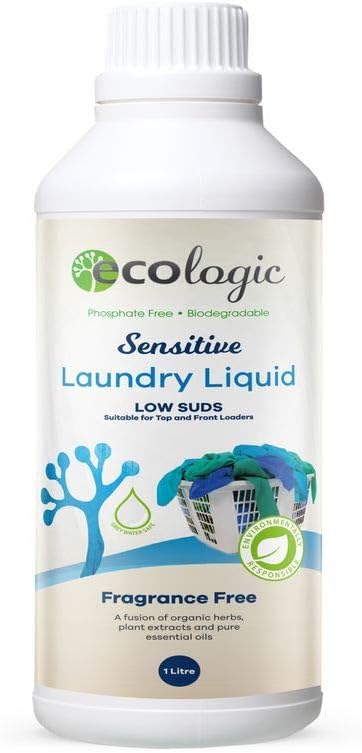 Ecologic Sensitive Laundry Liquid Fragrance Free 1L