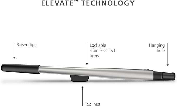 Joseph Joseph Elevate Fusion Precision Tongs | Stainless Steel