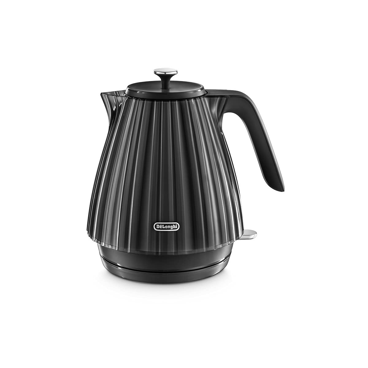 De'Longhi Ballerina Electric Kettle - 360° Swivel Base - Green, Black