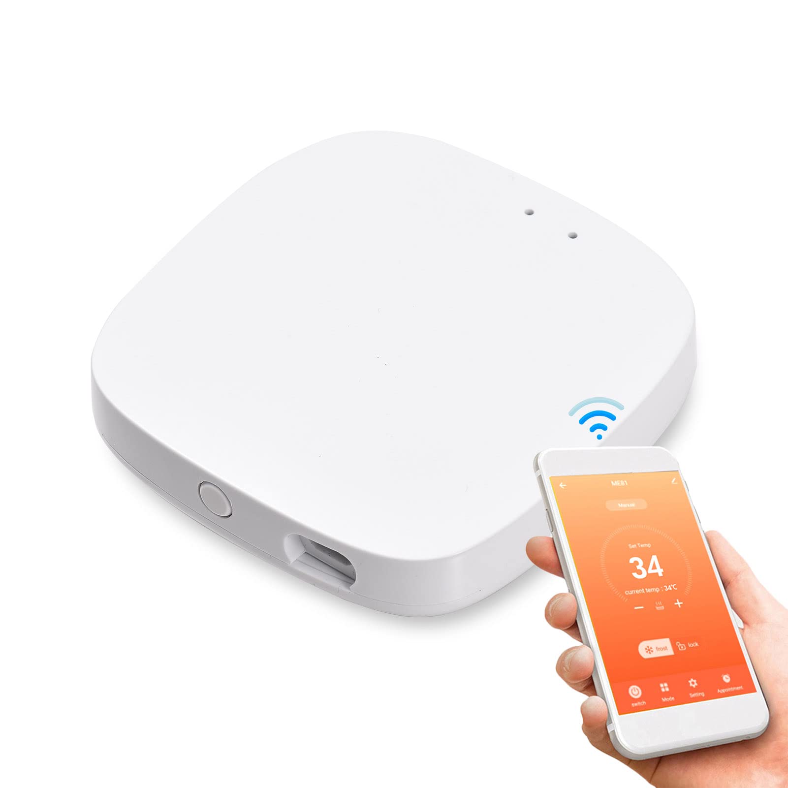 Zigbee 3.0 Gateway Hub Wireless Smart Home Bridge Support Smartlife Tuya App Remote Control Wifi Protocol Works with Alexa Google Home