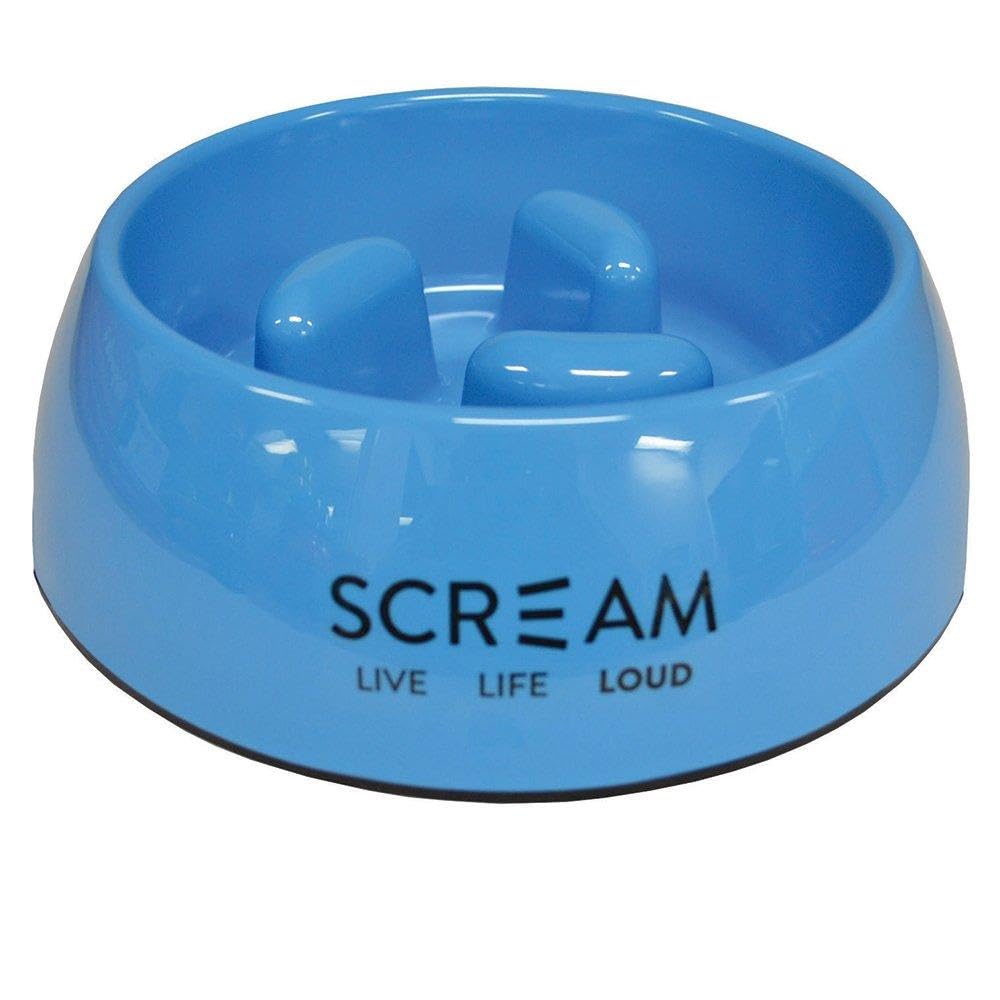 Scream - Round Slow Down Pillar Bowl - Loud Blue - 200ml