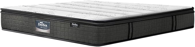 Bedra Double Mattress 9 Zone Latex Foam Pocket Spring Medium Firm 34cm