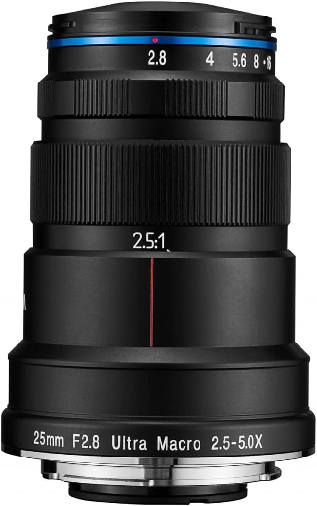 Laowa 25mm f/2.8 2.5-5X Ultra Macro Lens - Canon EF