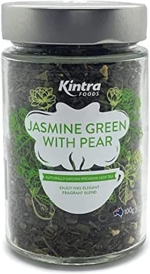 Kintra Foods Jasmine Green with Pear Loose Leaf Tea 100g