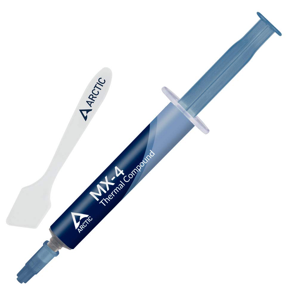 Arctic MX-4 -thermal Compound Paste - Carbon Based High Performance - Heatsink Paste - Thermal Compound CPU for All Coolers, Thermal Interface