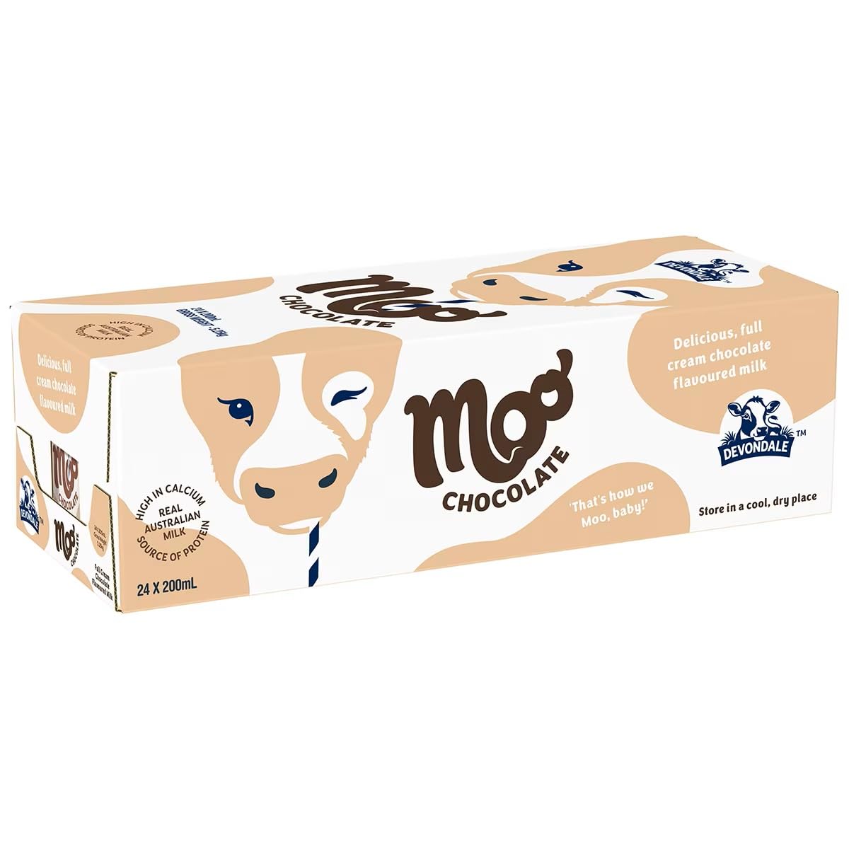 Devondale Moo Flavoured Milk Chocolate