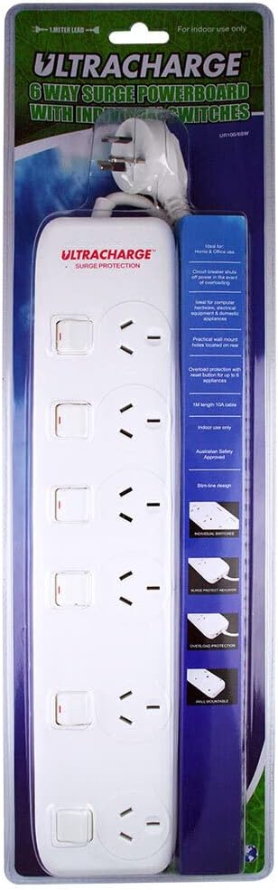 Ultracharge Power Board 6 Switch Surge