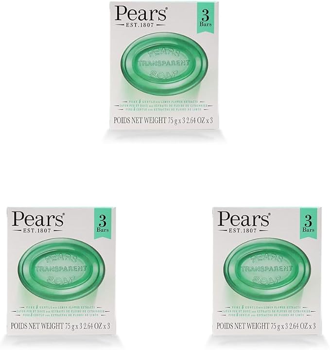 Pears Pure & Gentle Transparent Soap Mint Extract 100g