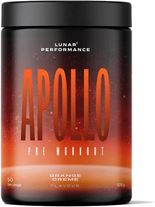 Lunar Performance - Apollo Pre-Workout, 50 Serves / Orange Creme