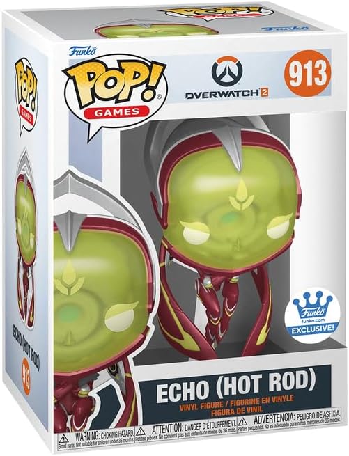 Funko Pop! Games: Overwatch 2 - Echa *Hot Rod* (Fun Fest 2023 Shop Exclusive)
