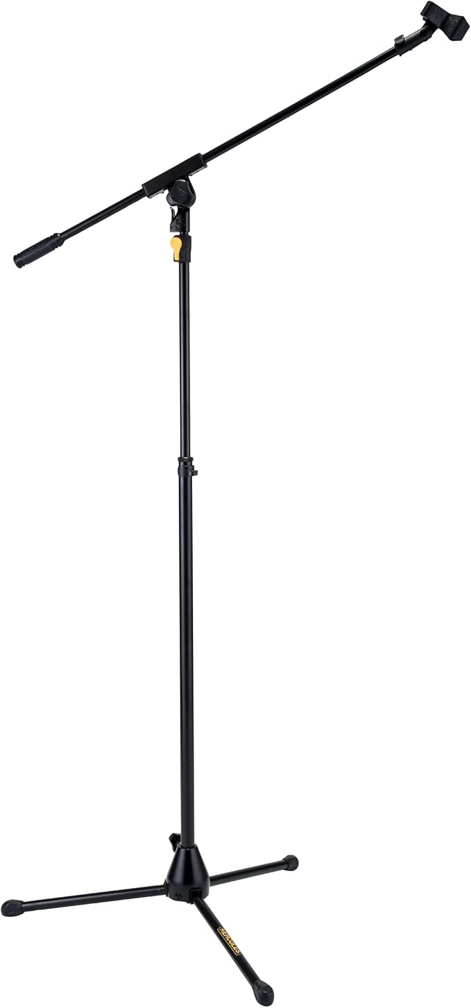 Hercules MS631B Plus Tripod Microphone Stand - Black
