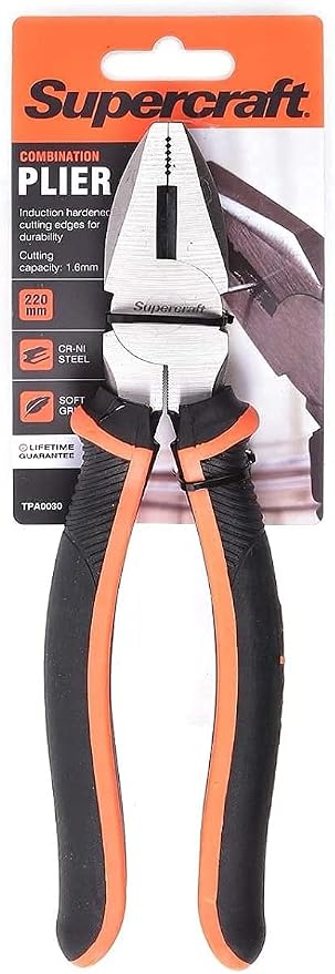 Supercraft 200mm Chrome Vanadium Combination Plier