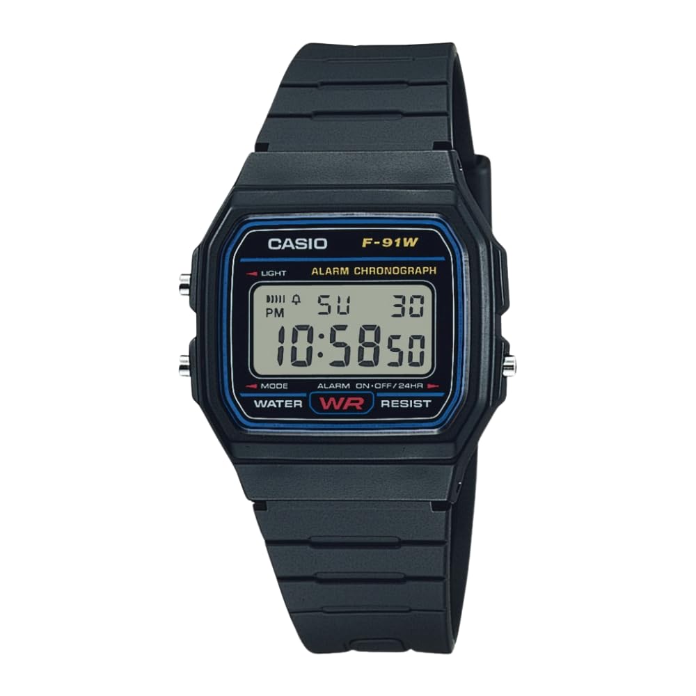 Casio F-91W Watch Black