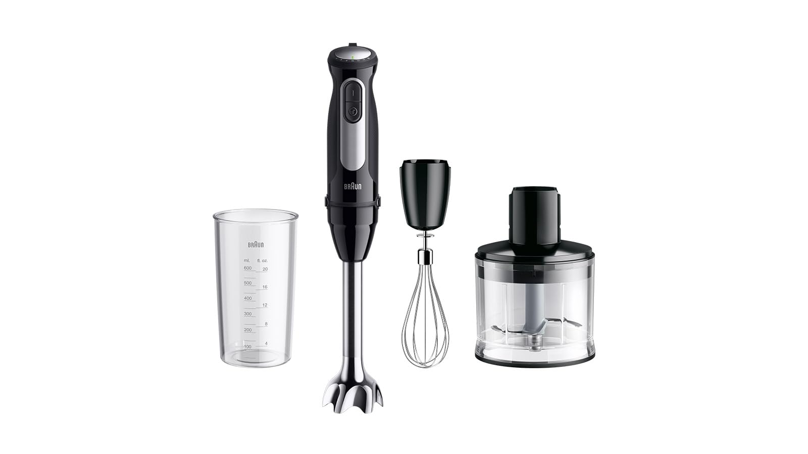 Braun MultiQuick 5 MQ55236M Blender 0.6 L 1000 W Black