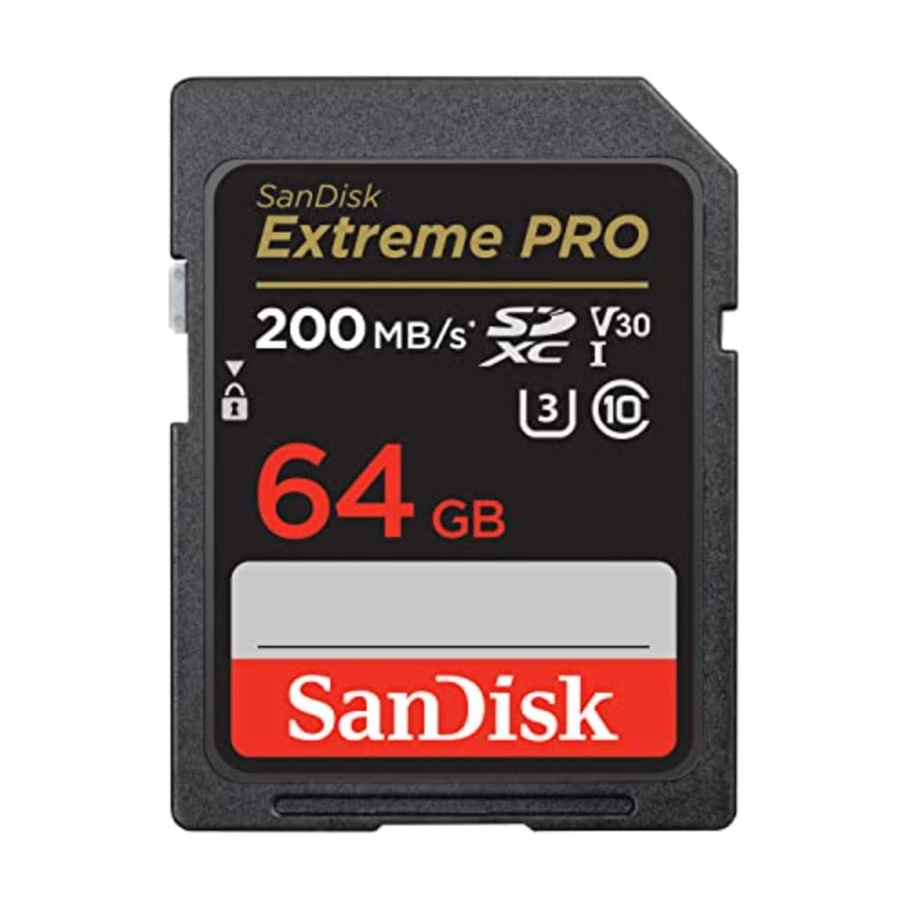 SanDisk 64GB Extreme Pro microSDXC UHS-I Memory Card