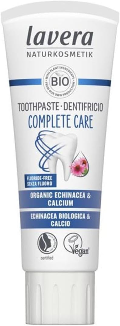 Lavera Fluoride-Free Toothpaste Complete Care Echinacea Calcium 75 ml