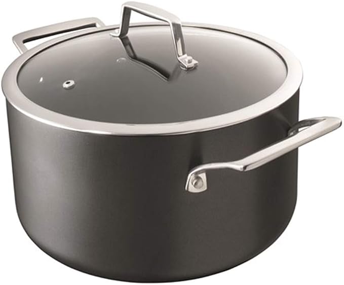 Cuisine Pro :: Diamond 9 Hard Anodised Aluminium Non-stick Stockpot 26X13.7cm