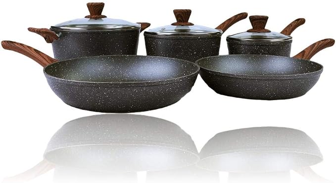 Clevinger 5 Piece Non-stick Cookware Set