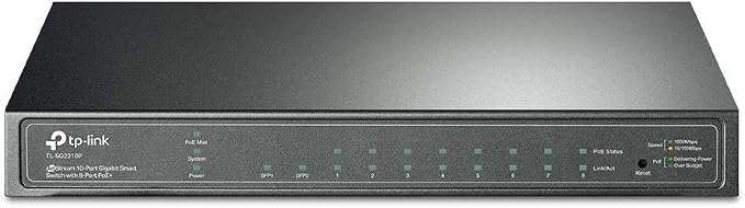 TP-Link TL-SG2210P 8-Port Gigabit Smart PoE Switch