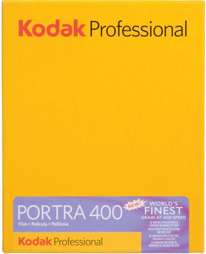 Kodak Professional Portra 400 4 x 5" Sheet Film - 10 Sheets