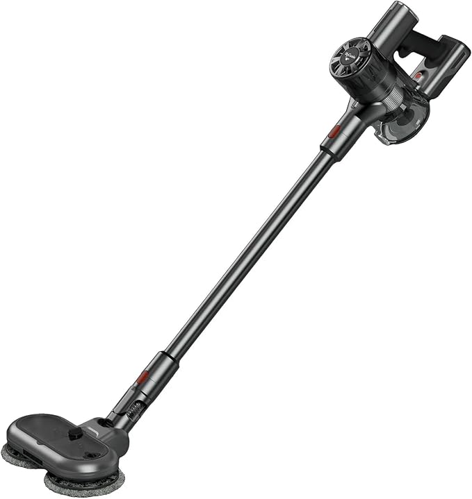 MyGenie X9 Twin Spin Turbo Mop Vacuum - Grey