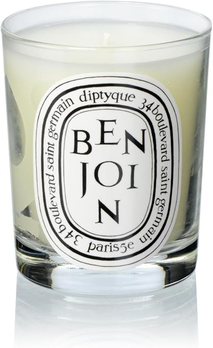 Diptyque Benjoin Scented Candle (190g) - White - O/S