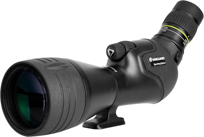 Vanguard Endeavor HD 65A 15-45x65 Spotting Scope Angled View