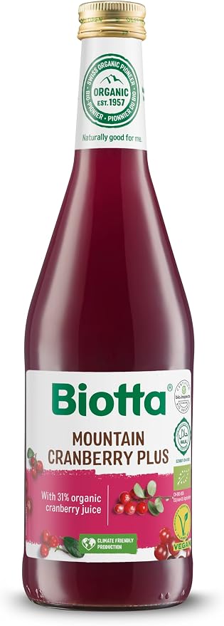 Biotta Organic Mountain Cranberry Plus Juice - 500ml